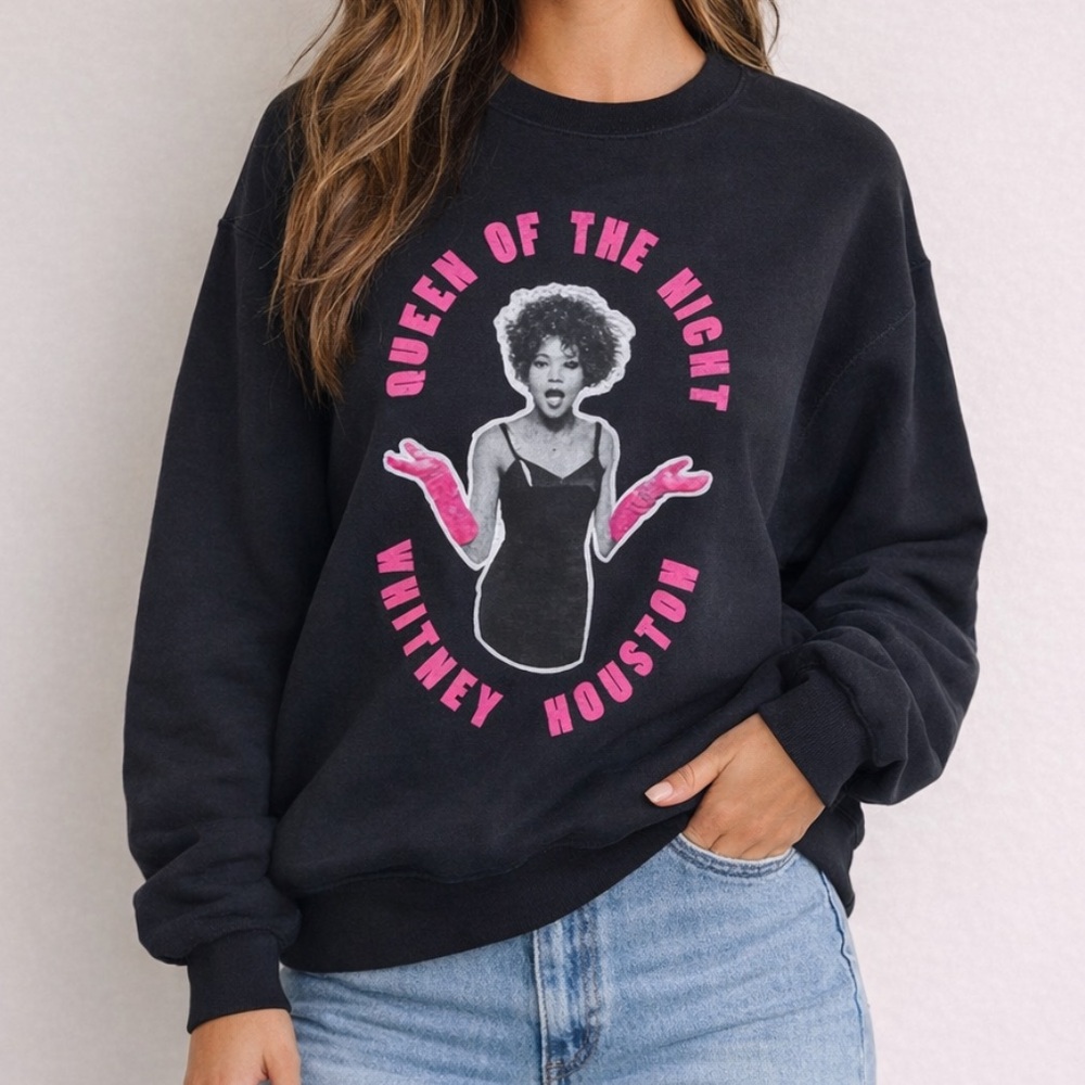 NWT • Whitney Houston | Queen of the Night • Sweatshirt •